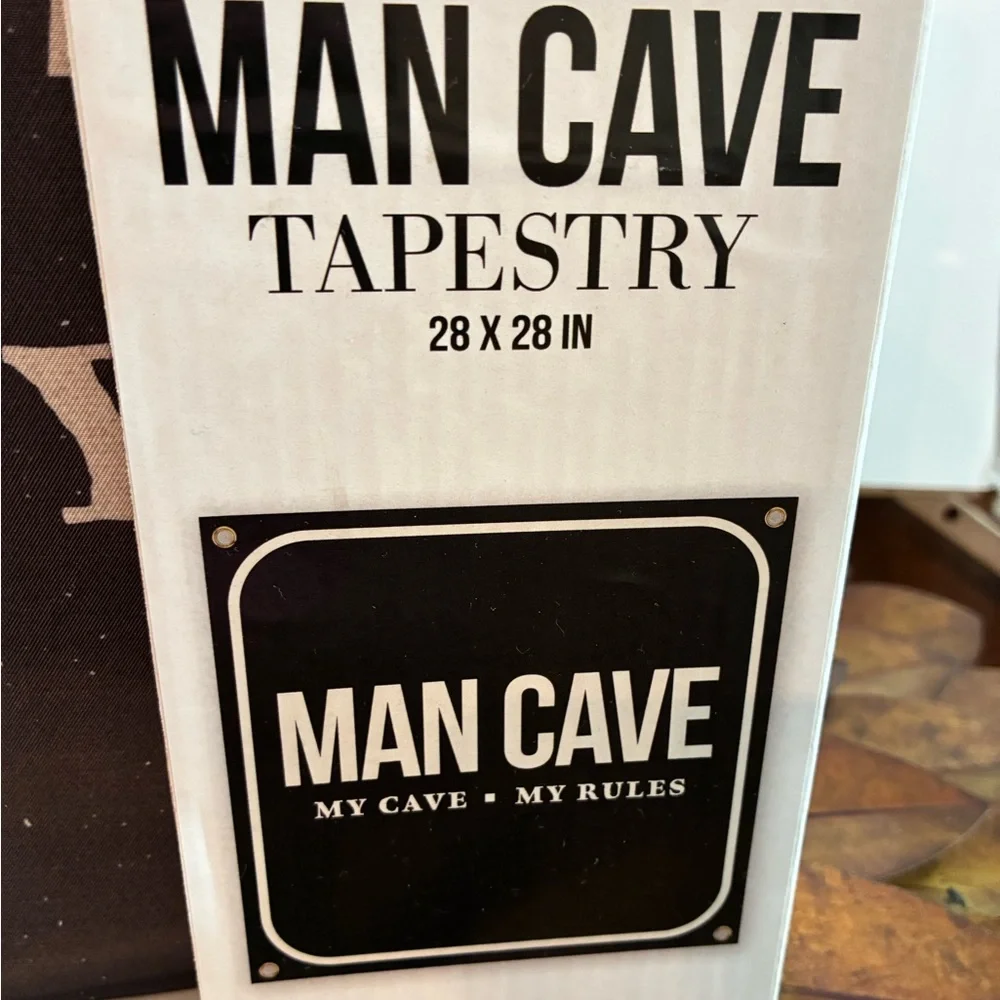 Man Cave wall tapestry